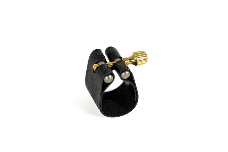 Rovner Ligature & Plastic Cap for Alto Standard Saxophone - Dark Ligature for Hard Rubber Mouthpiece (1RL) - Image 3